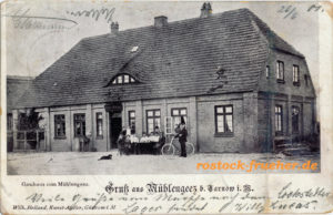Mühlengeez bei Tarnow. 1901 gelaufen